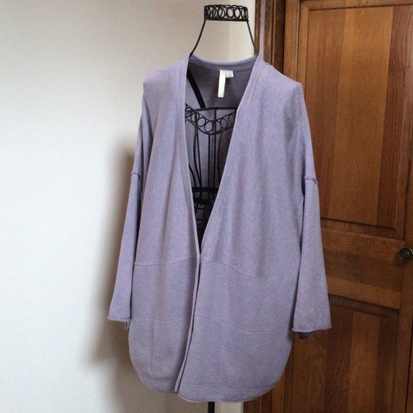 purejill Sweaters - Pure Jill Cotton With Cashmere oversized Cardigan